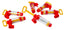 Water Pumps toy red and yellow