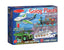 Melissa & Doug Going Places floor puzzle box showing a jet, locomotive, dump truck and cruise ship, 48 pieces