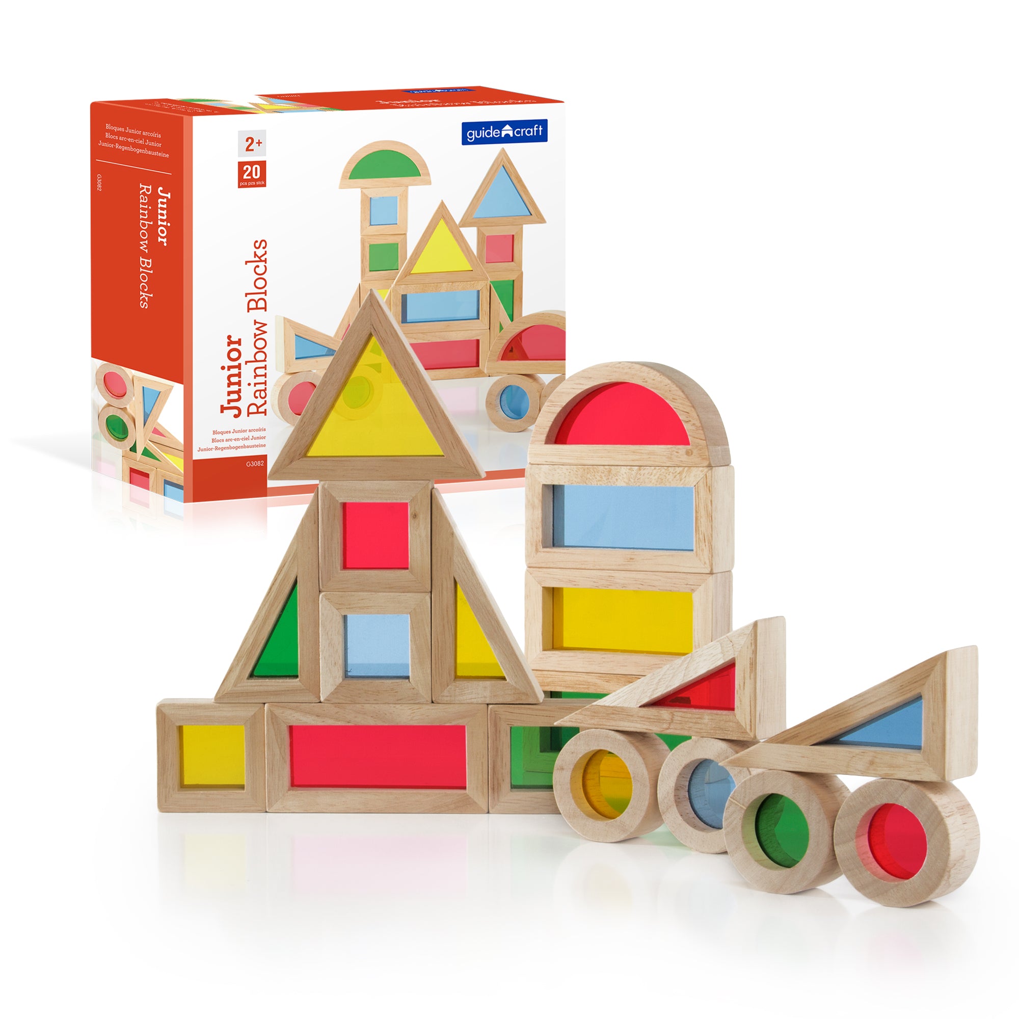 Jr. Rainbow Blocks - 20 pc. set Main image