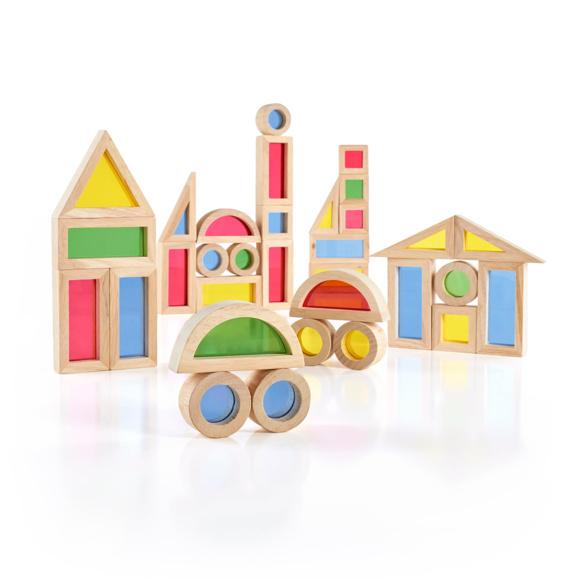Jr. Rainbow Blocks - 40 pc. set Secondary image