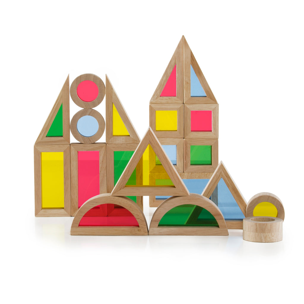 Jr. Rainbow Blocks - 40 pc. set