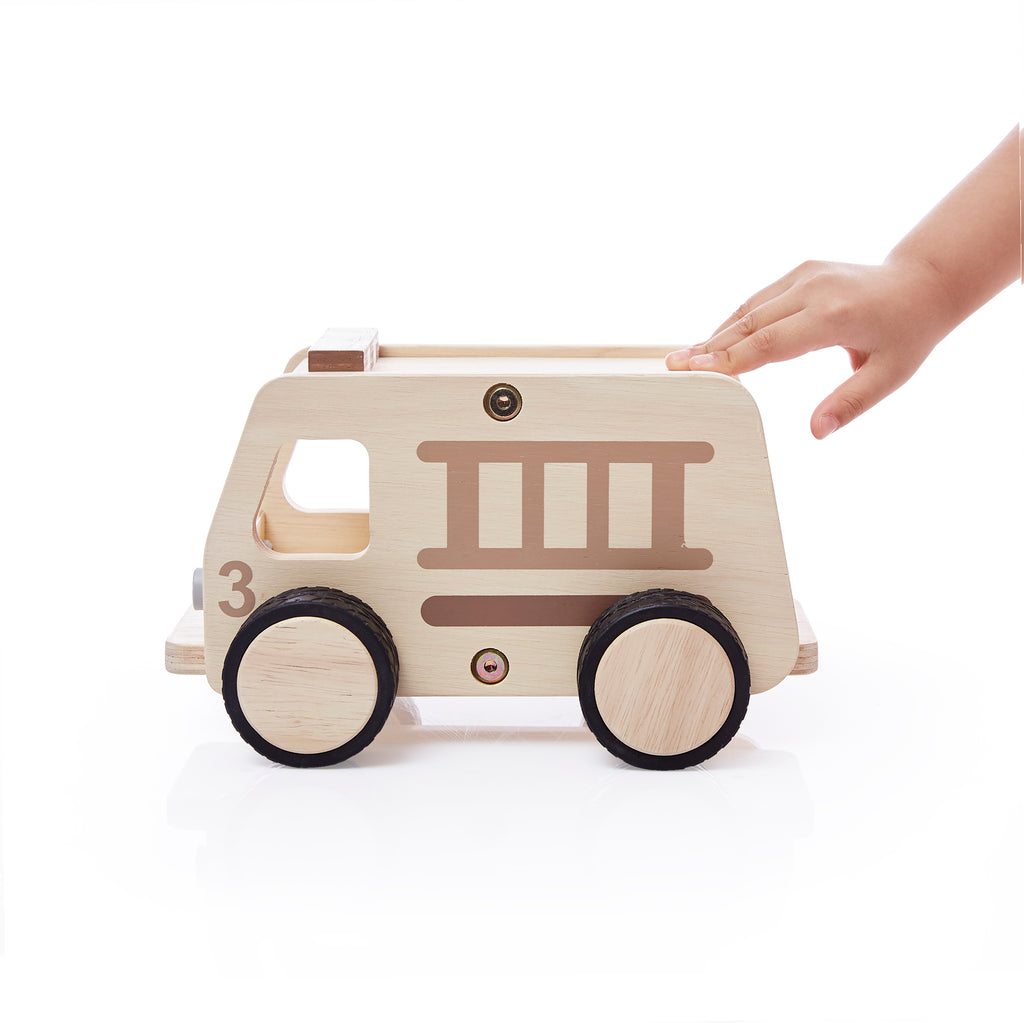 Plywood Fire Engine