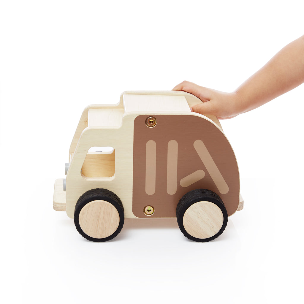 Plywood Garbage Truck