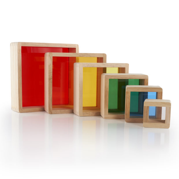 Stacking Rainbow Pyramid Secondary image
