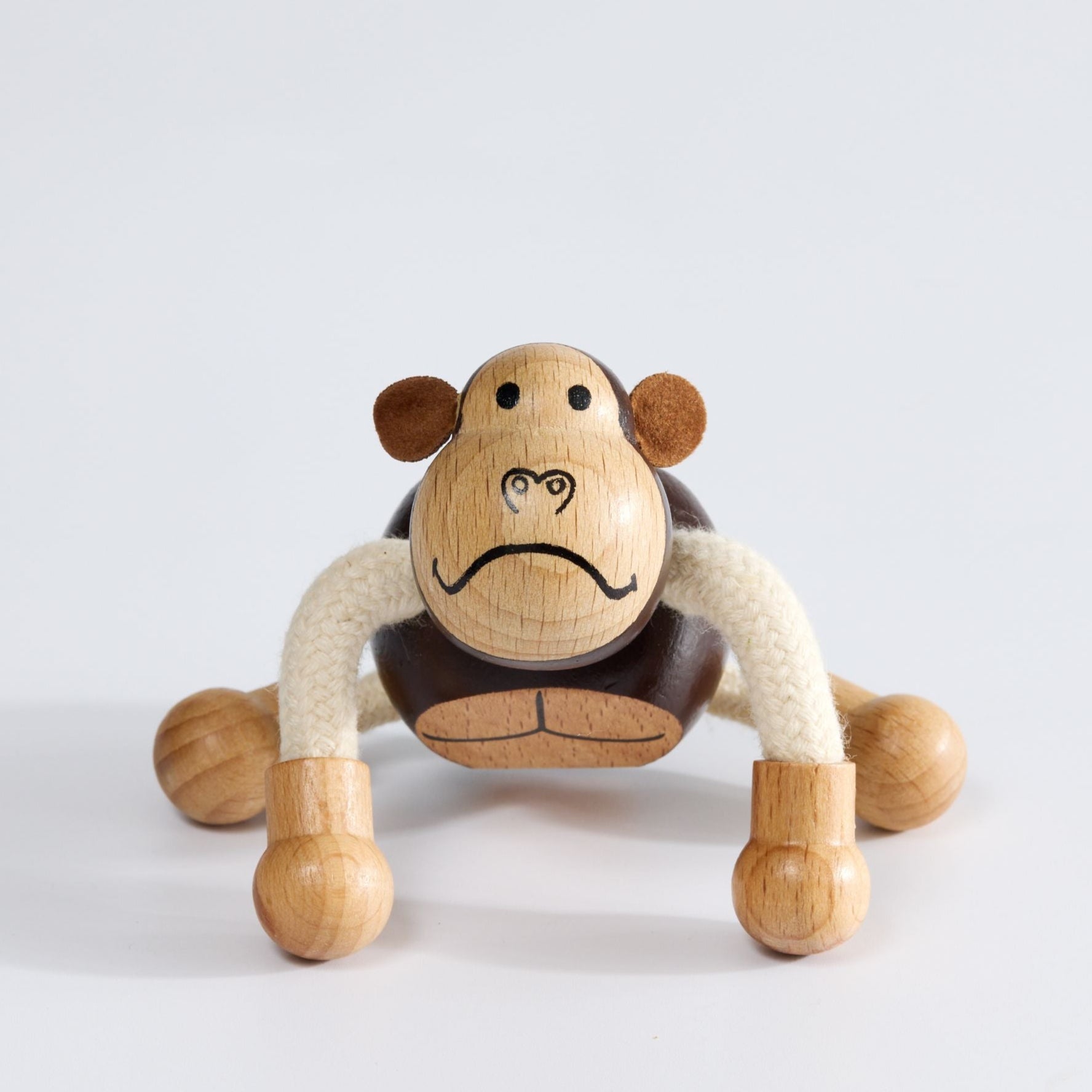 Anamalz Gorilla - Handcrafted Wooden Safari Animal Toy Main image