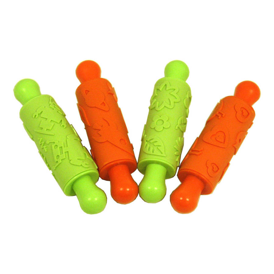 Anthony Peters Rubber Rolling Pins – Retro 4 Pack