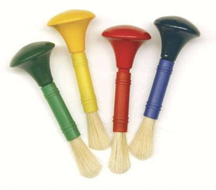 Beginner door knob paint brushes 4 pack