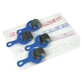 Paint and dough rollers set 1 blue