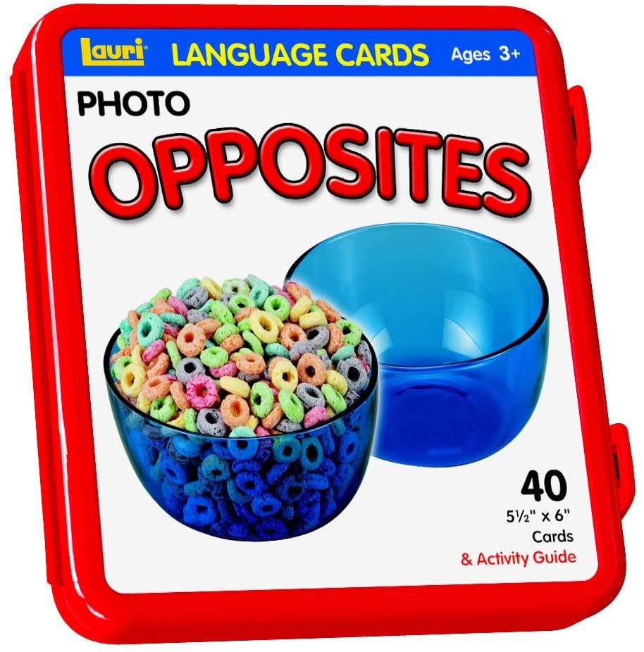 Lauri Photo Opposites Language Cards, 40-card set