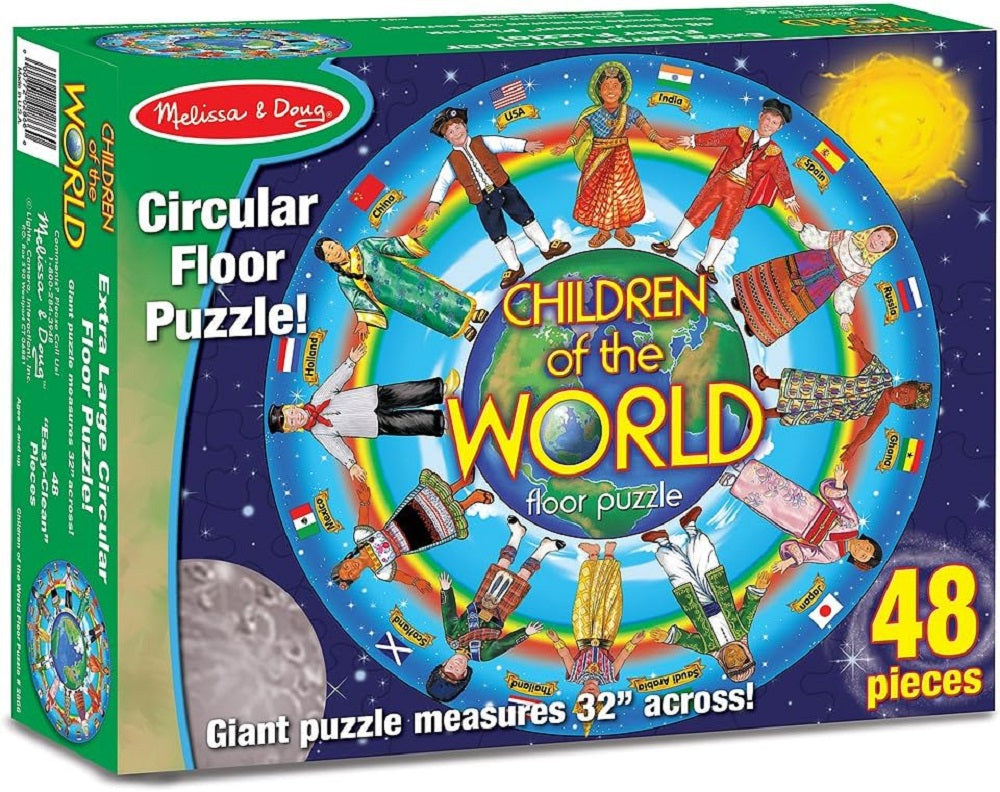 Melissa & Doug Children Around the World Floor Puzzle