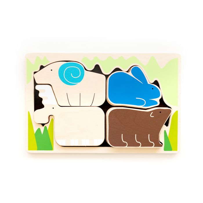 Mountain Animals Puzzle