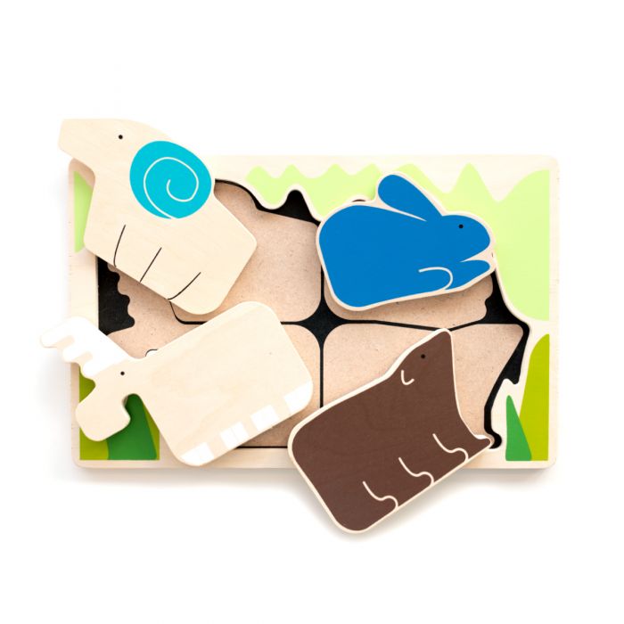 Mountain Animals Puzzle