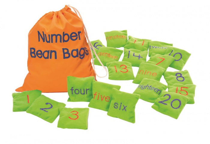 Numbers Bean Bags