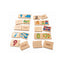 PlanToys Numbers 1-10 - 20 Piece Wooden Tile Set