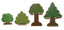 Trees with Bushes