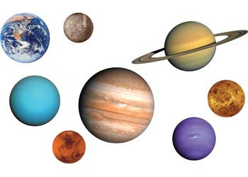 Tuzzles Planets Floor Puzzle Set of 8