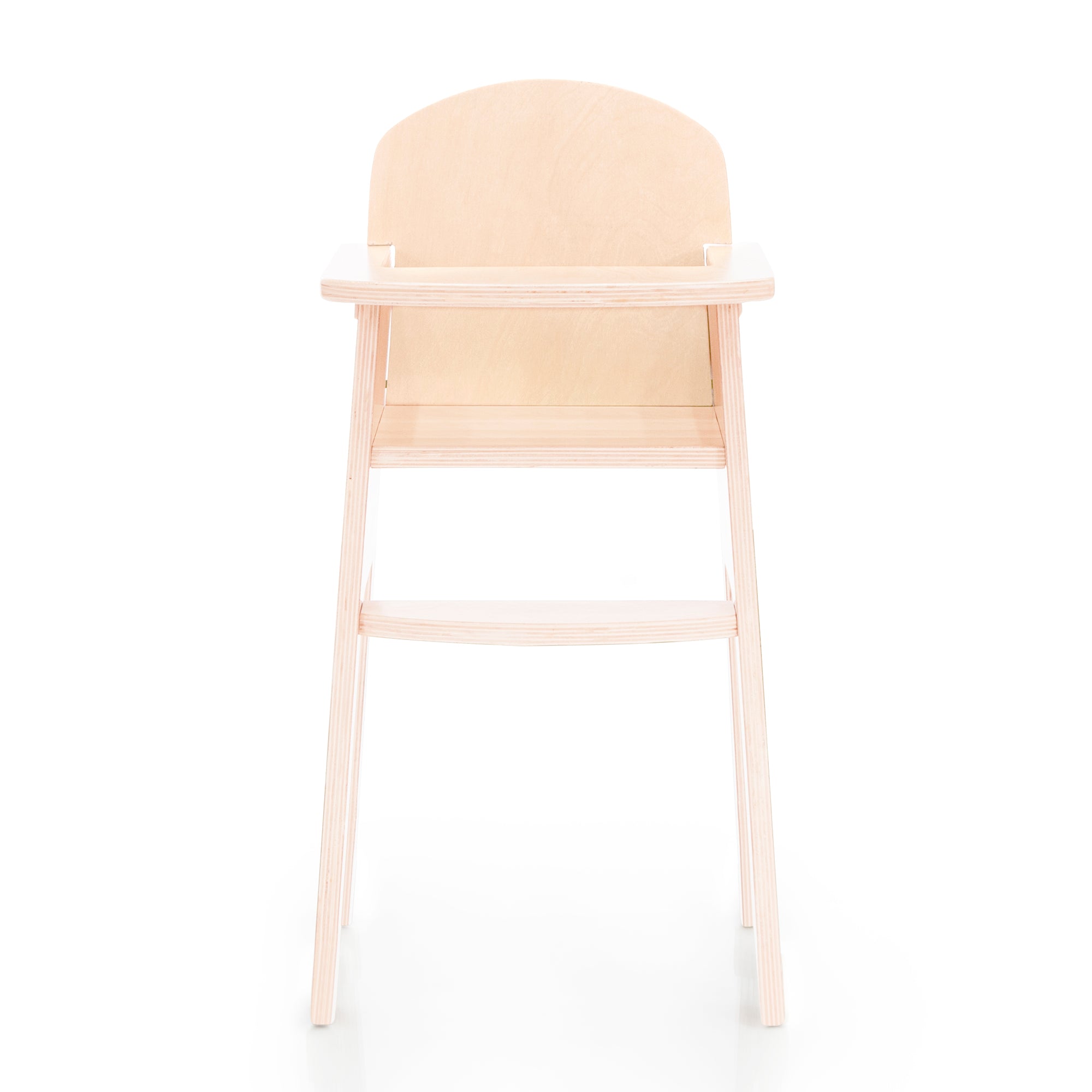 University Furniture Collection wooden doll high chair